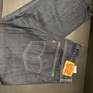 Levi's Men's Dark Indigo Relaxed Jeans